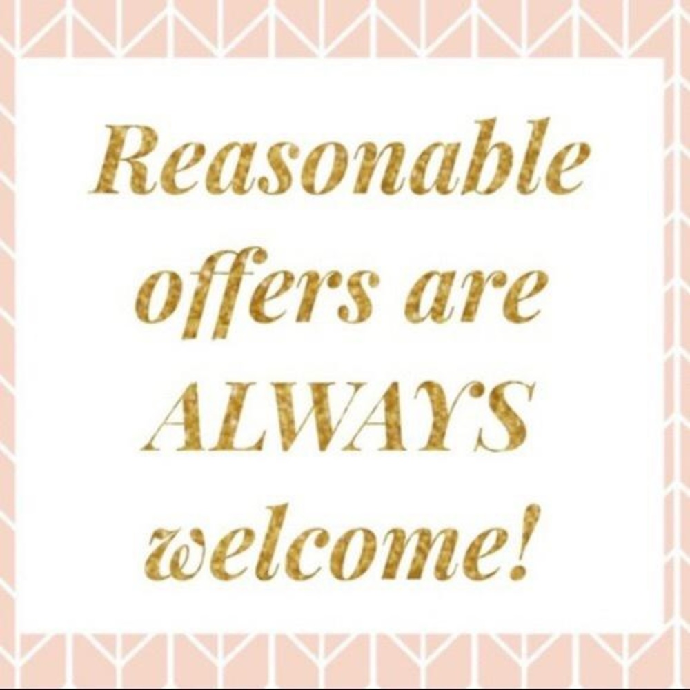 Reasonable offers are always welcome!  The more you buy, the more you sa…